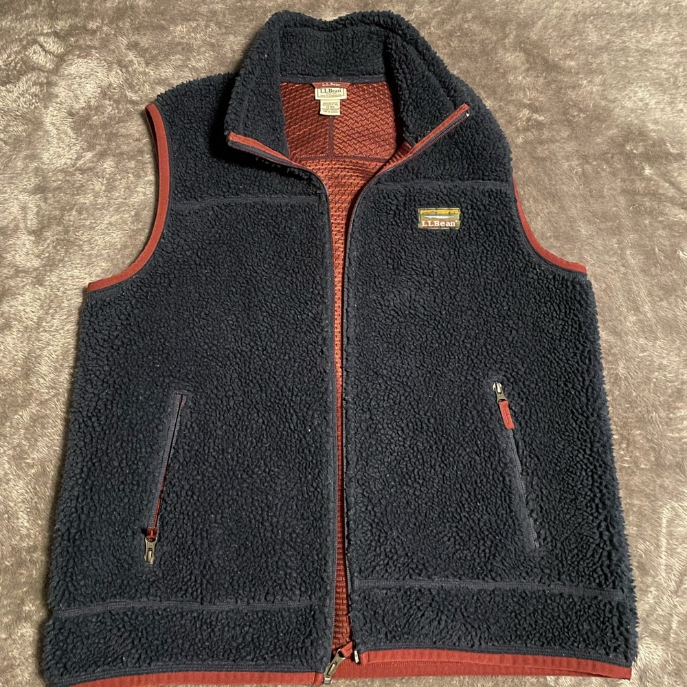 LL Bean Fleece Vest